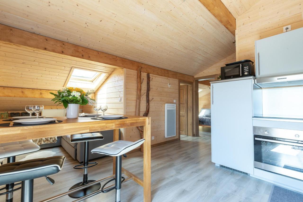 Ferienwohnung Le Flocon 88 - Vue Exceptionnelle La Bresse Exterior foto